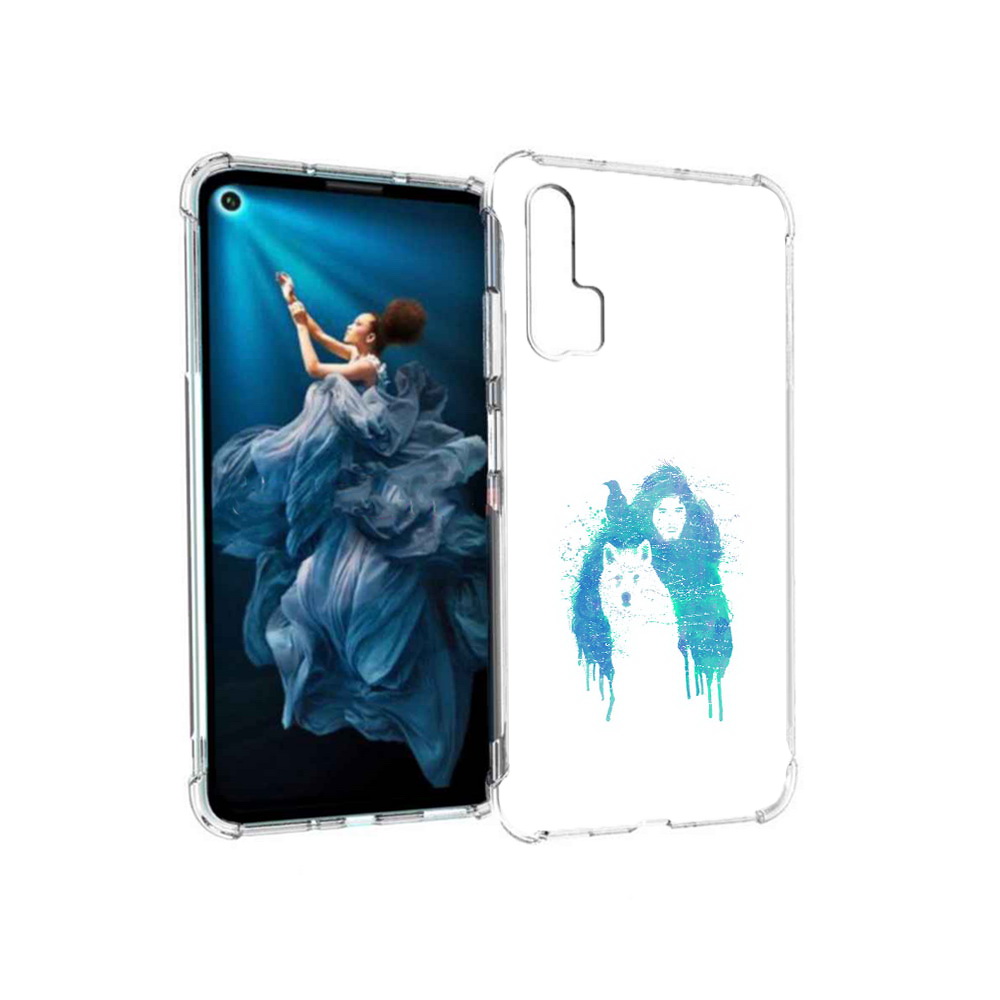 

Чехол MyPads Tocco для Honor 20 Pro джон сноу (PT129185.18.323), Прозрачный, Tocco