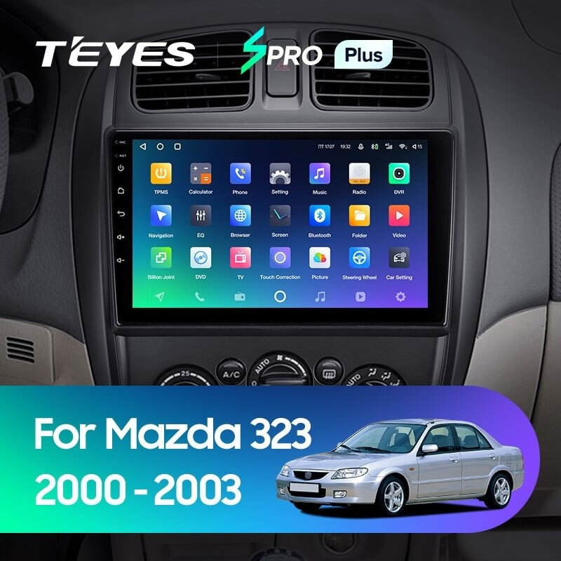 Штатная магнитола Teyes SPRO Plus 432 Mazda 323 BJ 2000-2003 3473000₽