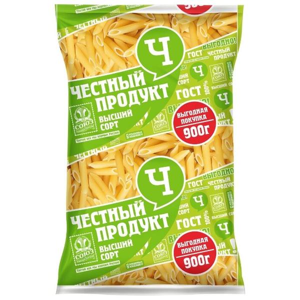 

Макаронные изделия Честный продукт Перья 900 г