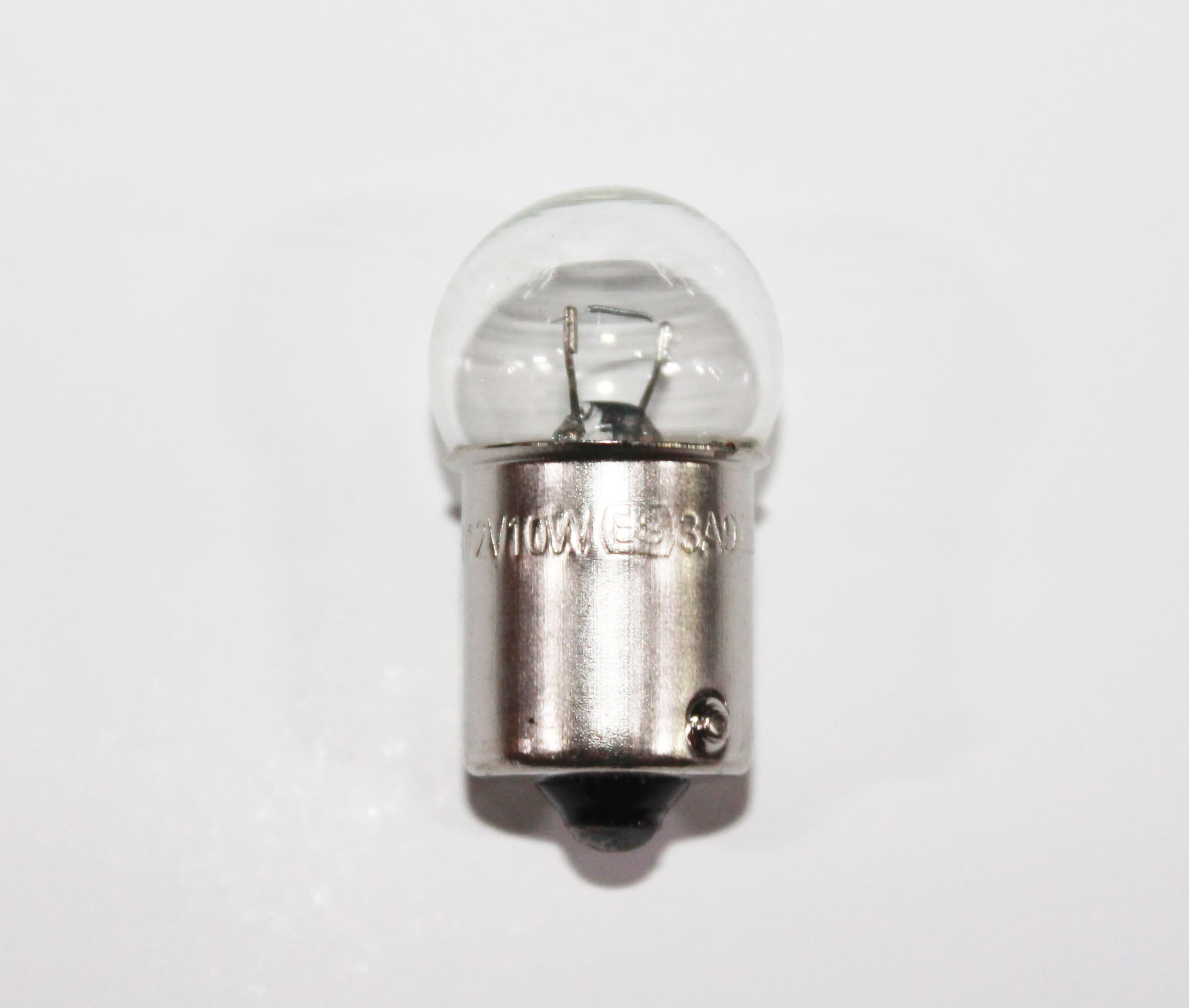 Лампа 12V 10W (габариты) металл. цок. (R10W / ВА15s) (Диалуч) Prime