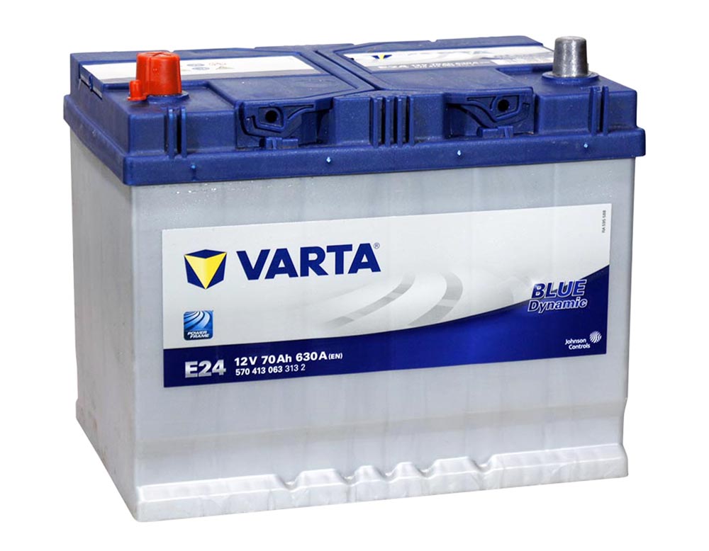 Аккумуляторная батарея VARTA BLUE 6СТ70 E24 570 413 063 100055847902