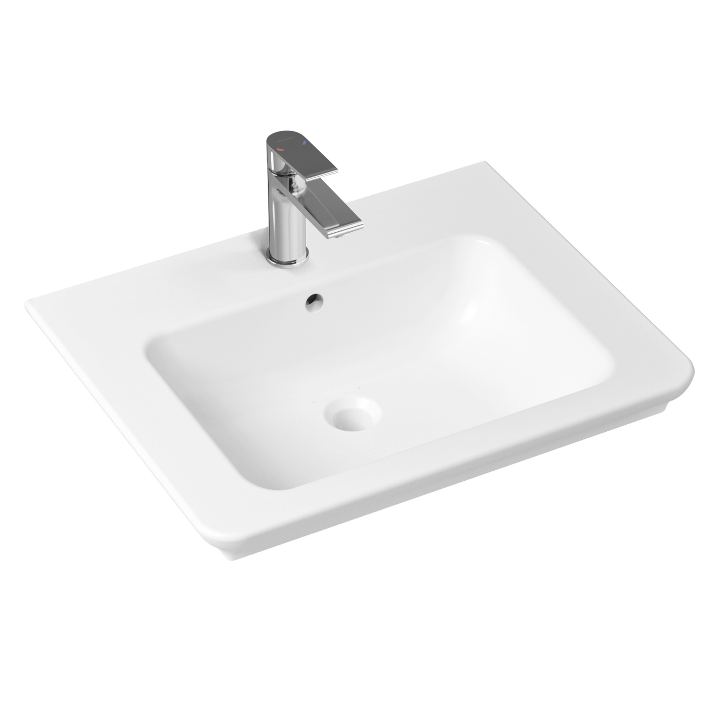 фото Комплект 2 в 1 lavinia boho bathroom sink 21510349, врезная раковина 60 см