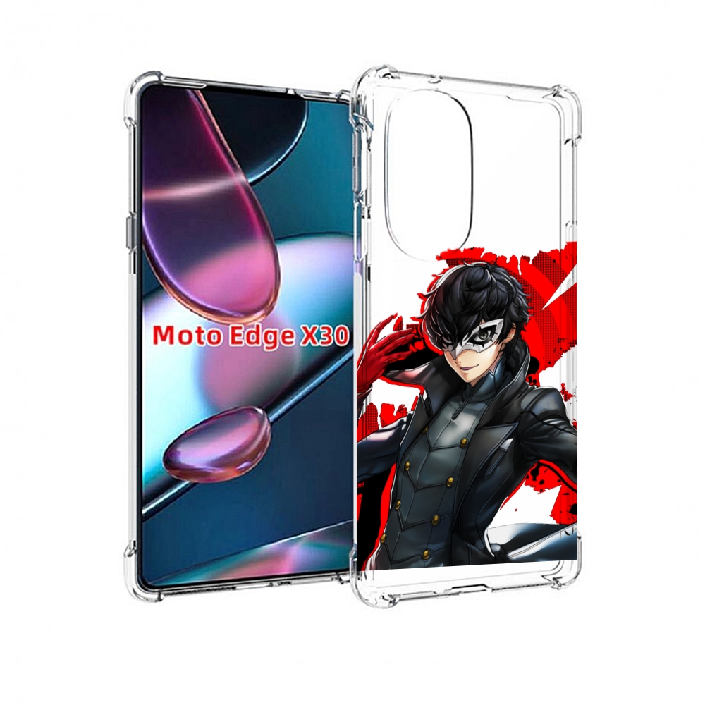 

Чехол MyPads Persona 5 для Motorola Moto Edge X30, Прозрачный, Tocco