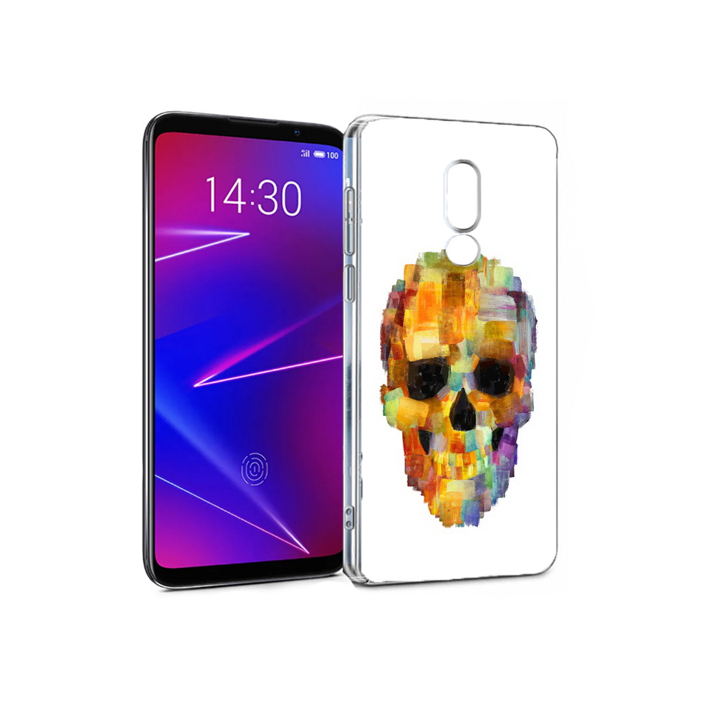 

Чехол MyPads Tocco для Meizu 16 нарисованный череп (PT121074.83.516), Прозрачный, Tocco