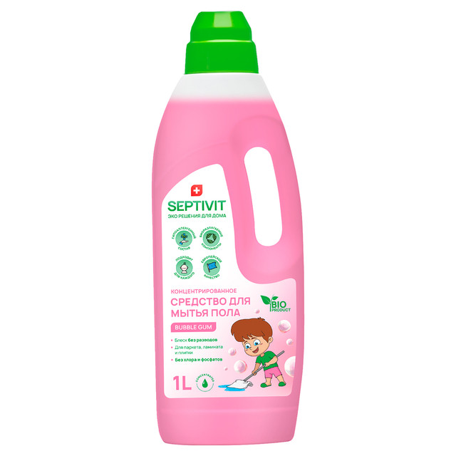 

Средство для пола Bubble Gum Septivit Premium 1л