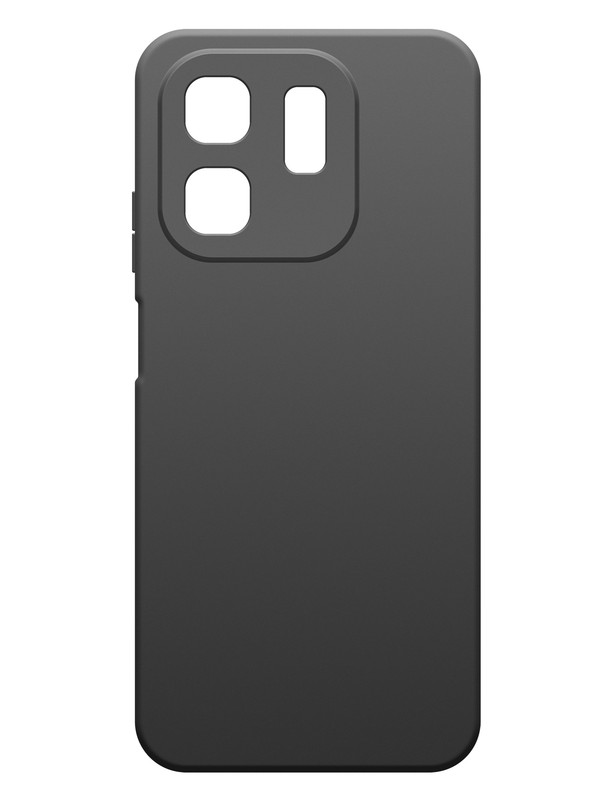 

Чехол для Infinix HOT 50i силиконовый матовый черный, Infinix HOT 50i