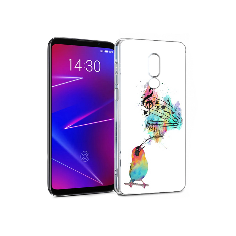

Чехол MyPads Tocco для Meizu 16 певчая птичка (PT121074.83.536), Прозрачный, Tocco