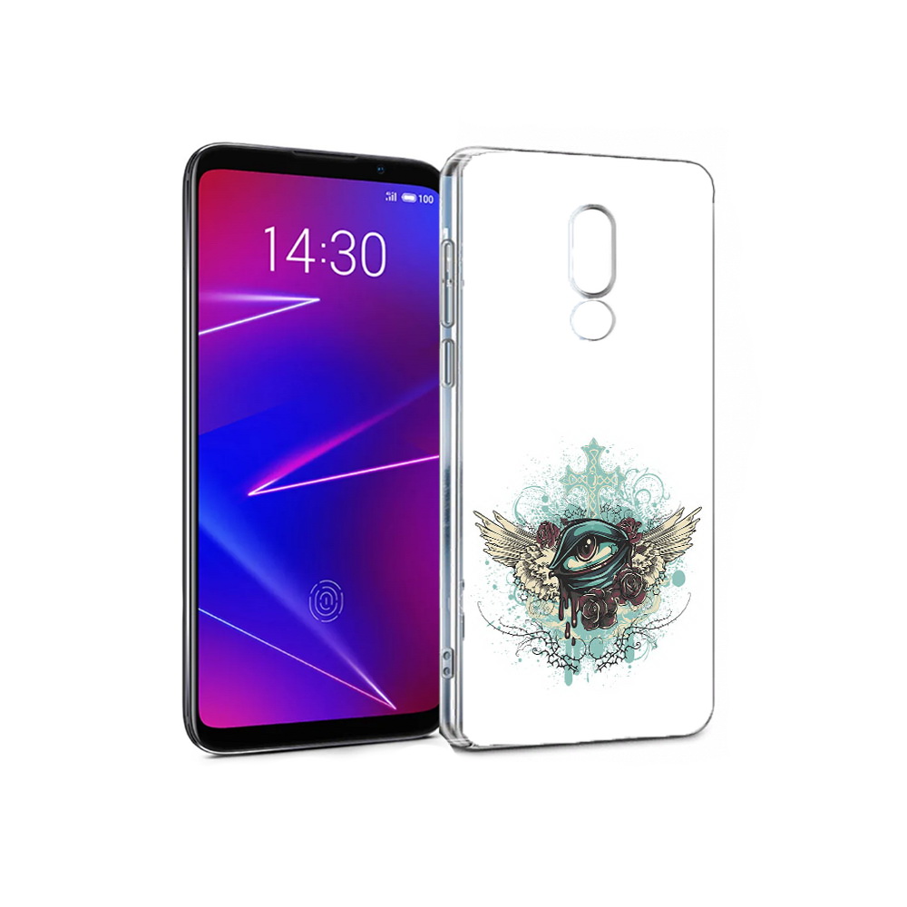 

Чехол MyPads Tocco для Meizu 16 плачущий глаз с крыльями (PT121074.83.544), Прозрачный, Tocco