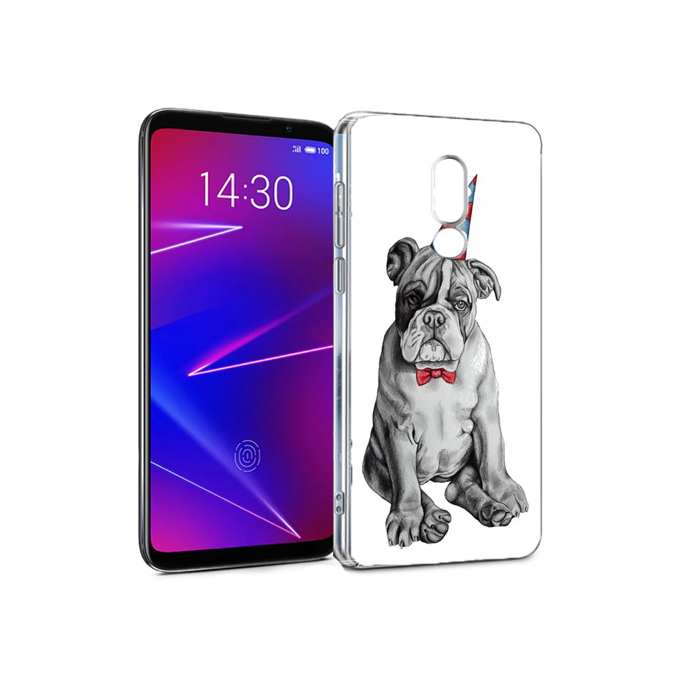 

Чехол MyPads Tocco для Meizu 16 праздничный щенок (PT121074.83.554), Прозрачный, Tocco