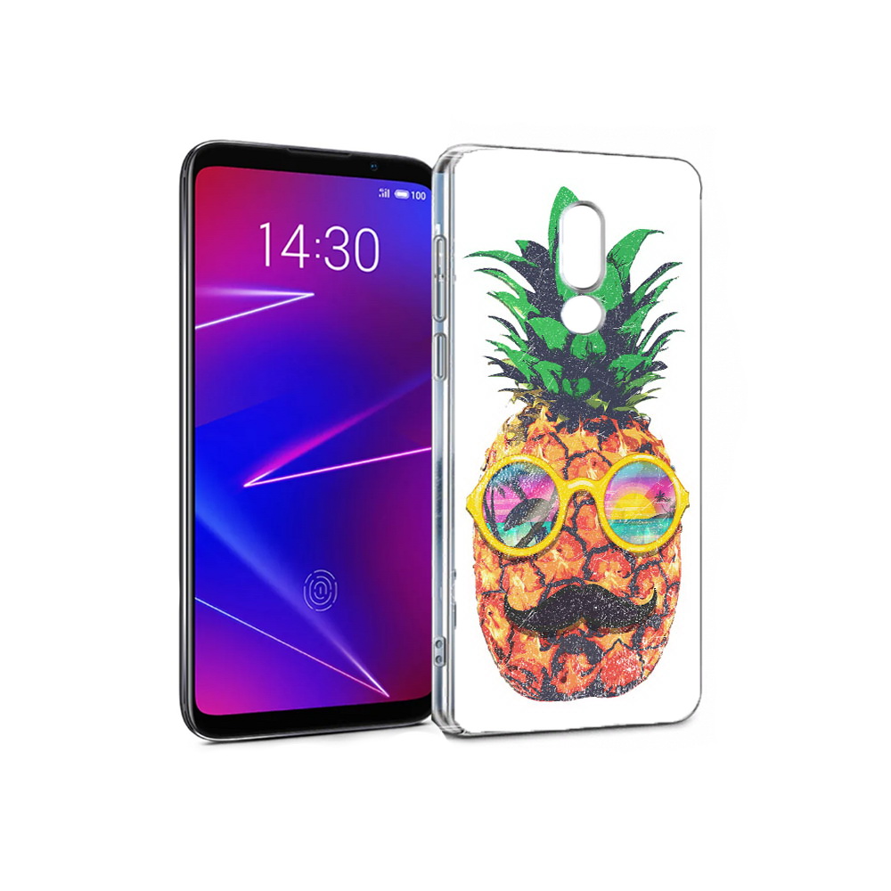

Чехол MyPads Tocco для Meizu 16 прикольный ананас с лицом (PT121074.83.556), Прозрачный, Tocco