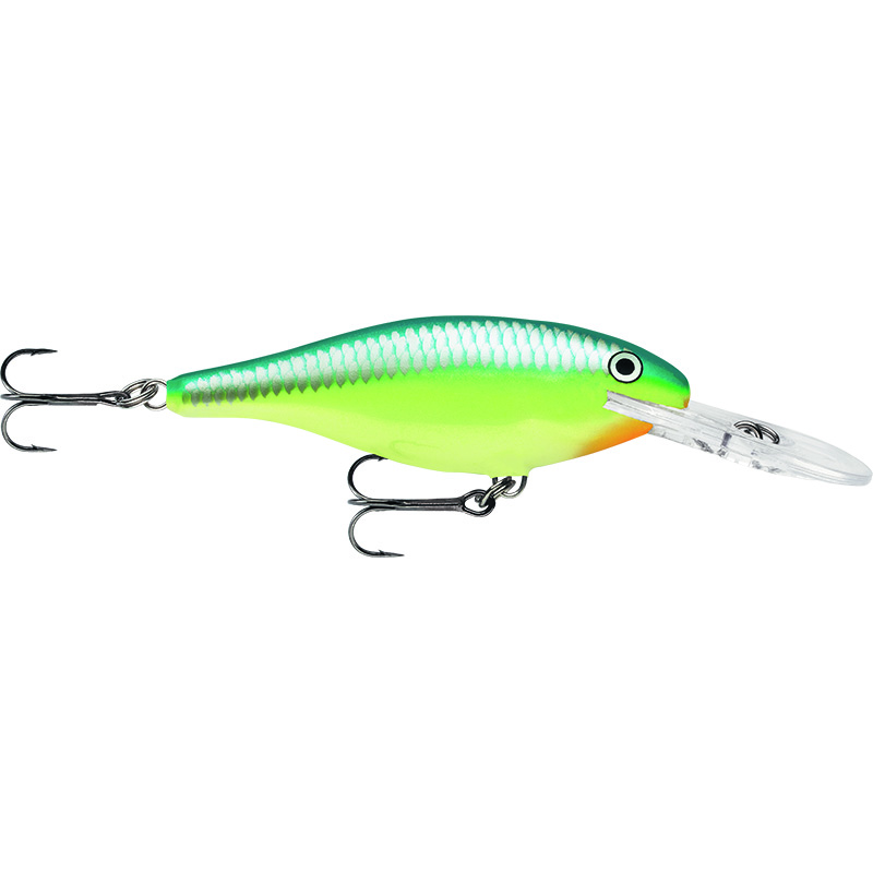 фото Воблер rapala shad rap 08 /crsd /плавающий/ 1,5-3,3м, 8см, 11гр sr08-crsd