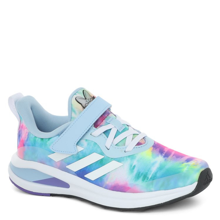 фото Кроссовки adidas fortarun daisy el k, голубой, 33,5