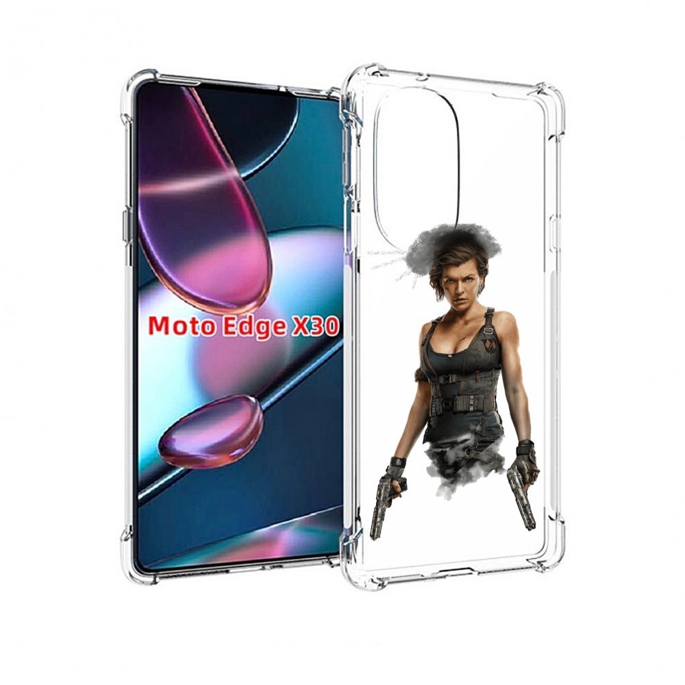 

Чехол MyPads Resident-Evil для Motorola Moto Edge X30, Прозрачный, Tocco