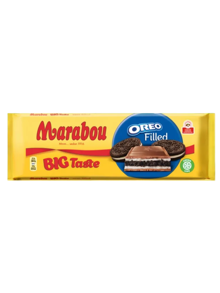 Шоколад молочный Marabou Oreo Filled печенье Oreo с ванильным кремом 300 г