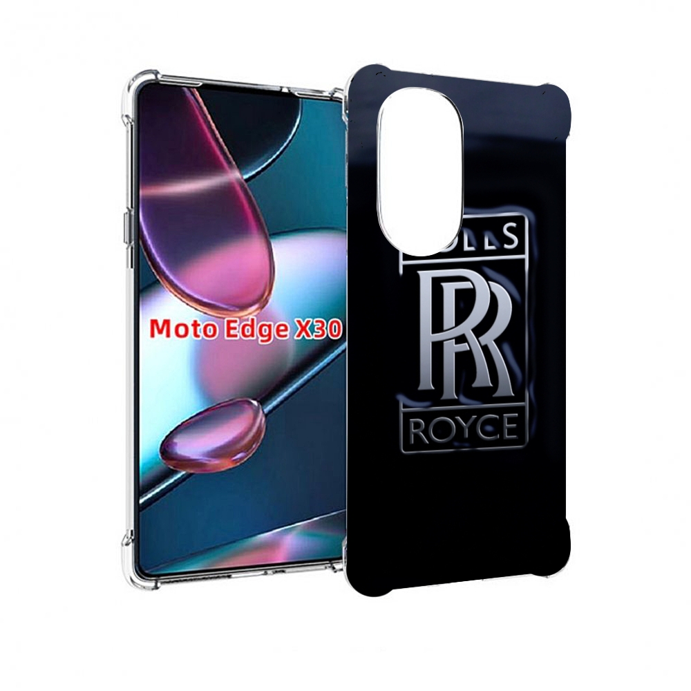 

Чехол MyPads Rolls-Royce-ролс-роис-3 мужской для Motorola Moto Edge X30, Прозрачный, Tocco