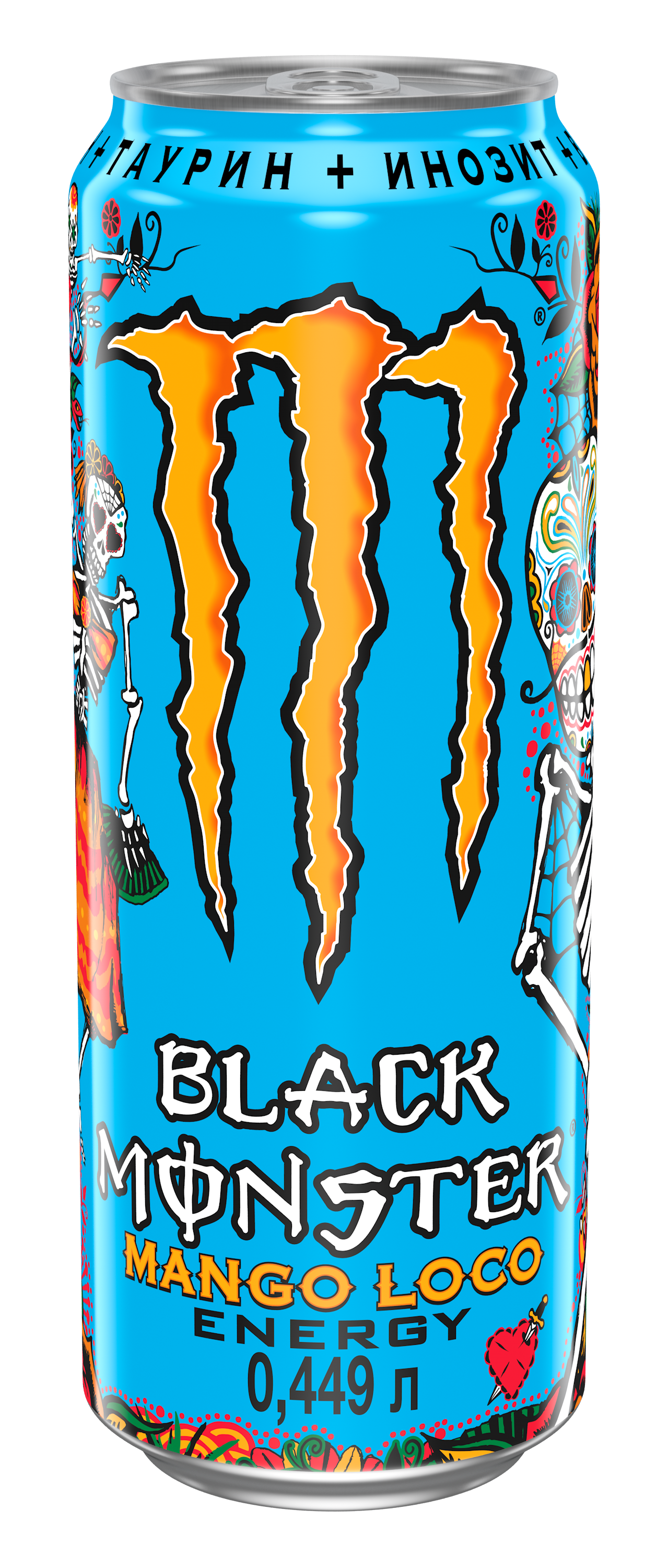 Газированный напиток Black Monster Mango Loco 449 мл