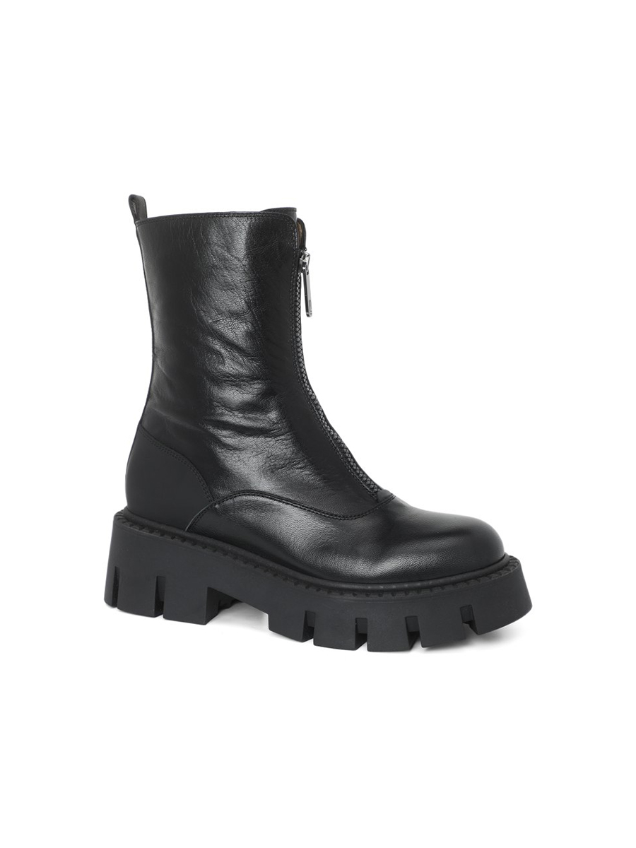 

Полусапоги женские Giovanni Fabiani Trend W22120 черные 40 EU, Черный, W22120