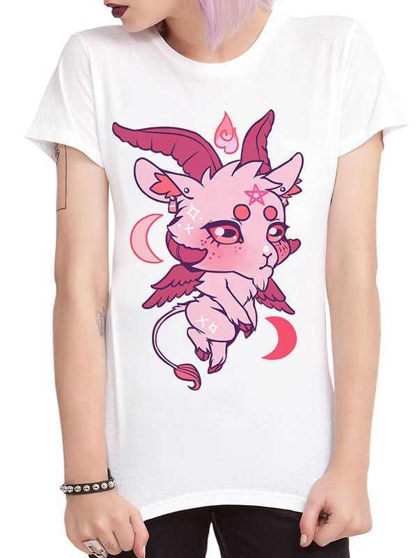

Футболка женская Dream Shirts Бафомет белая XS, Бафомет