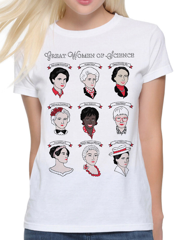 

Футболка женская Dream Shirts Женщины Ученые белая L, Женщины Ученые