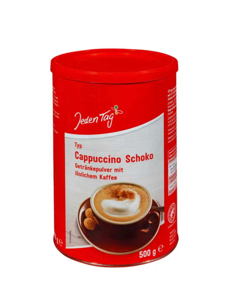 

Кофе растворимый Jeden Tag Cappuccino шоколадный 0,5 кг, Cappuccino