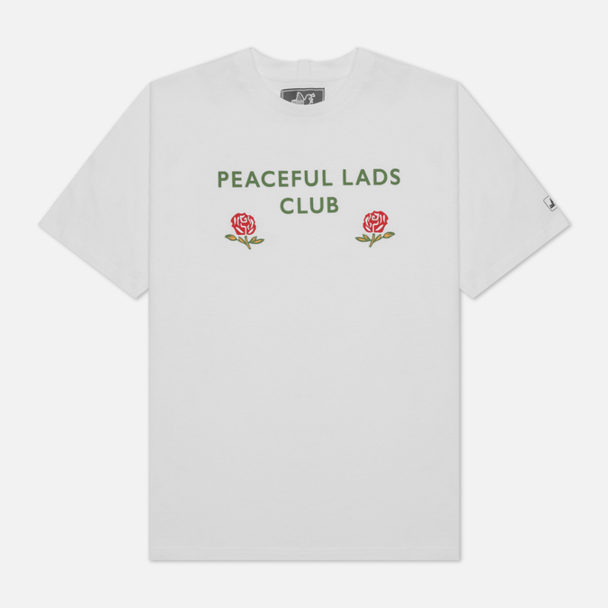 

Футболка мужская Peaceful Hooligan PHS22TEEPRT14-WHT белая 3XL, PHS22TEEPRT14-WHT