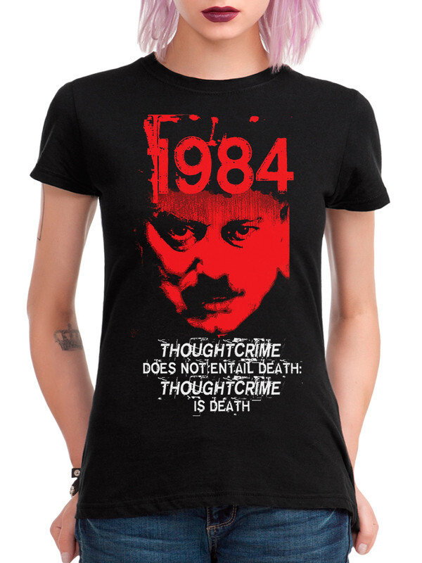 

Футболка женская Dream Shirts Оруэлл - 1984 черная M, Черный, Оруэлл - 1984