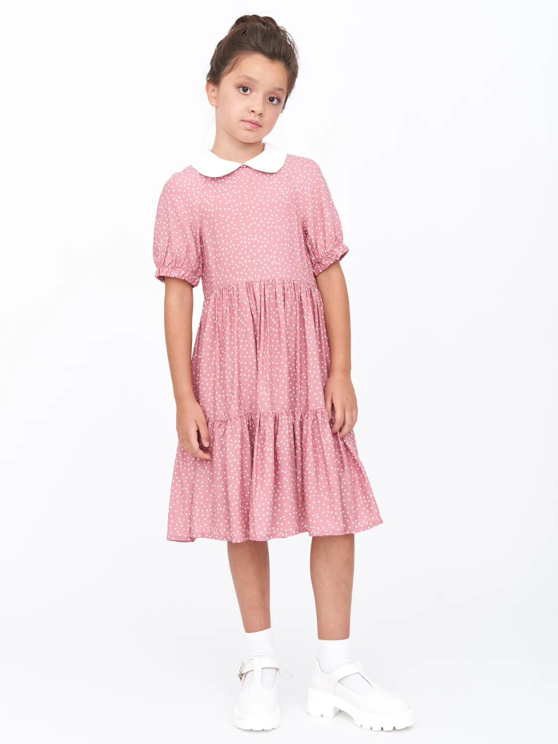 Платье детское Prime Baby PPP01804, розовый, 116