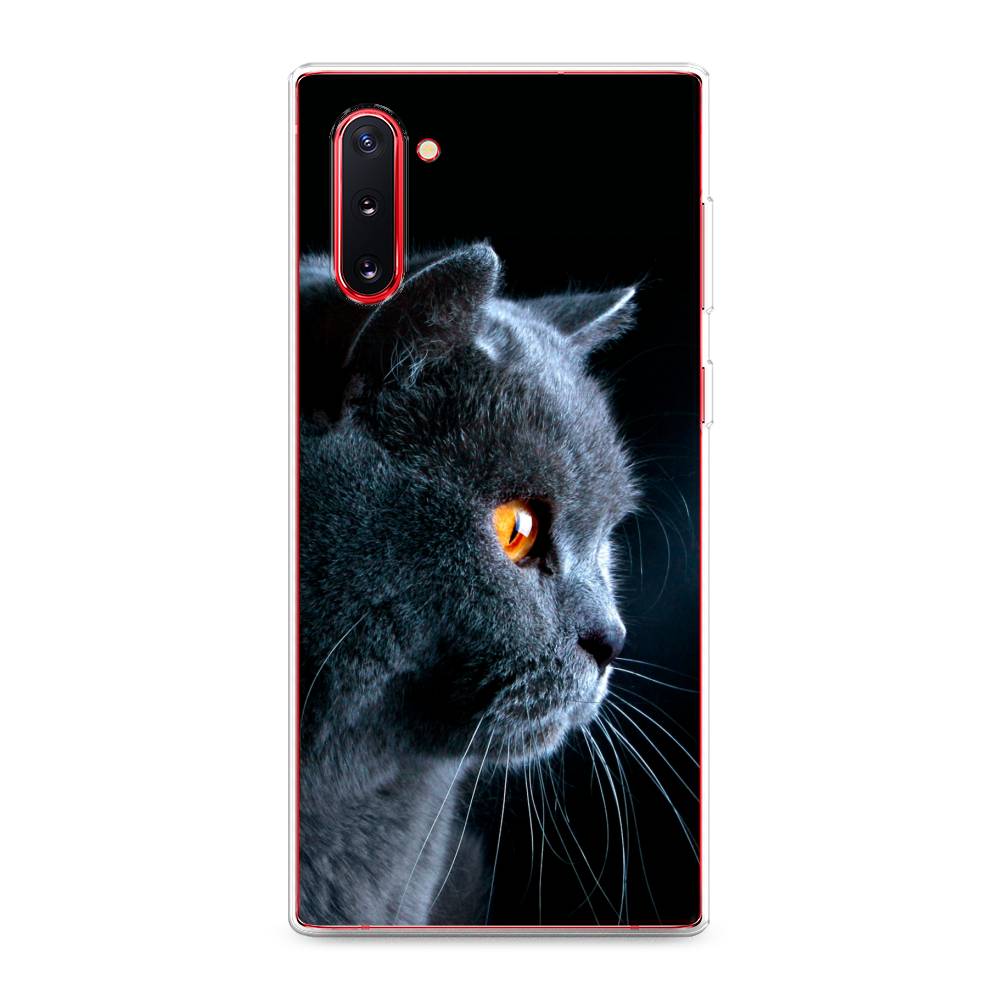 

Чехол Awog на Samsung Galaxy Note 10 "Благородный кот британец", Разноцветный, 28650-2