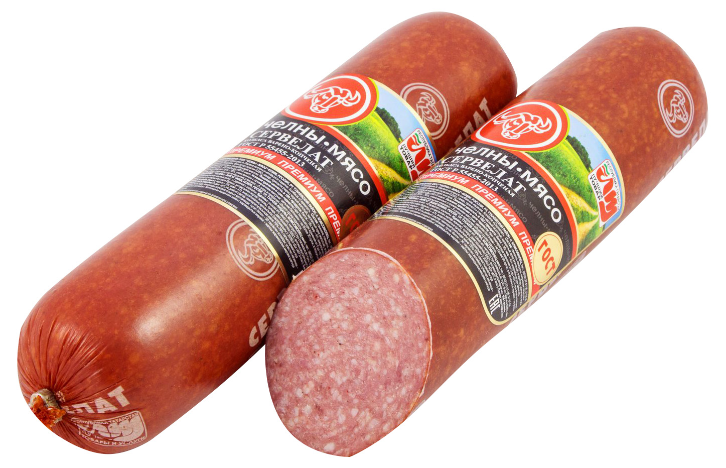 

Колбаса Челны-Мясо Сервелат мини варено-копченая 380 г