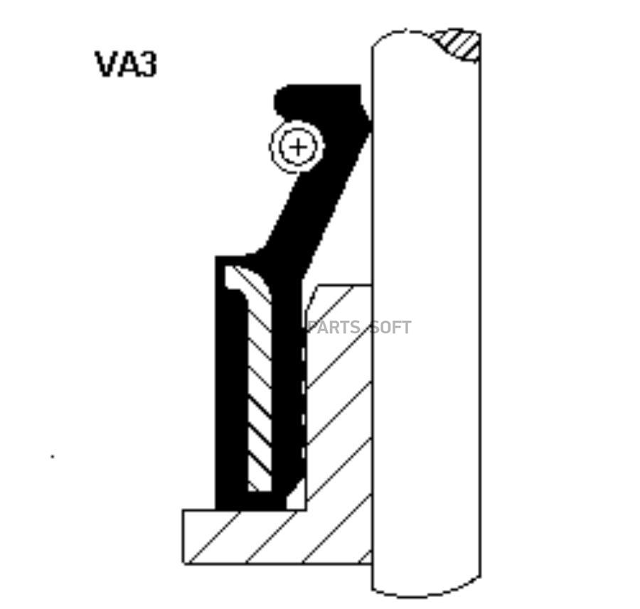 

Колпачок маслосъемный VSB 6,0- 0,00/11,00X11,10 FPM