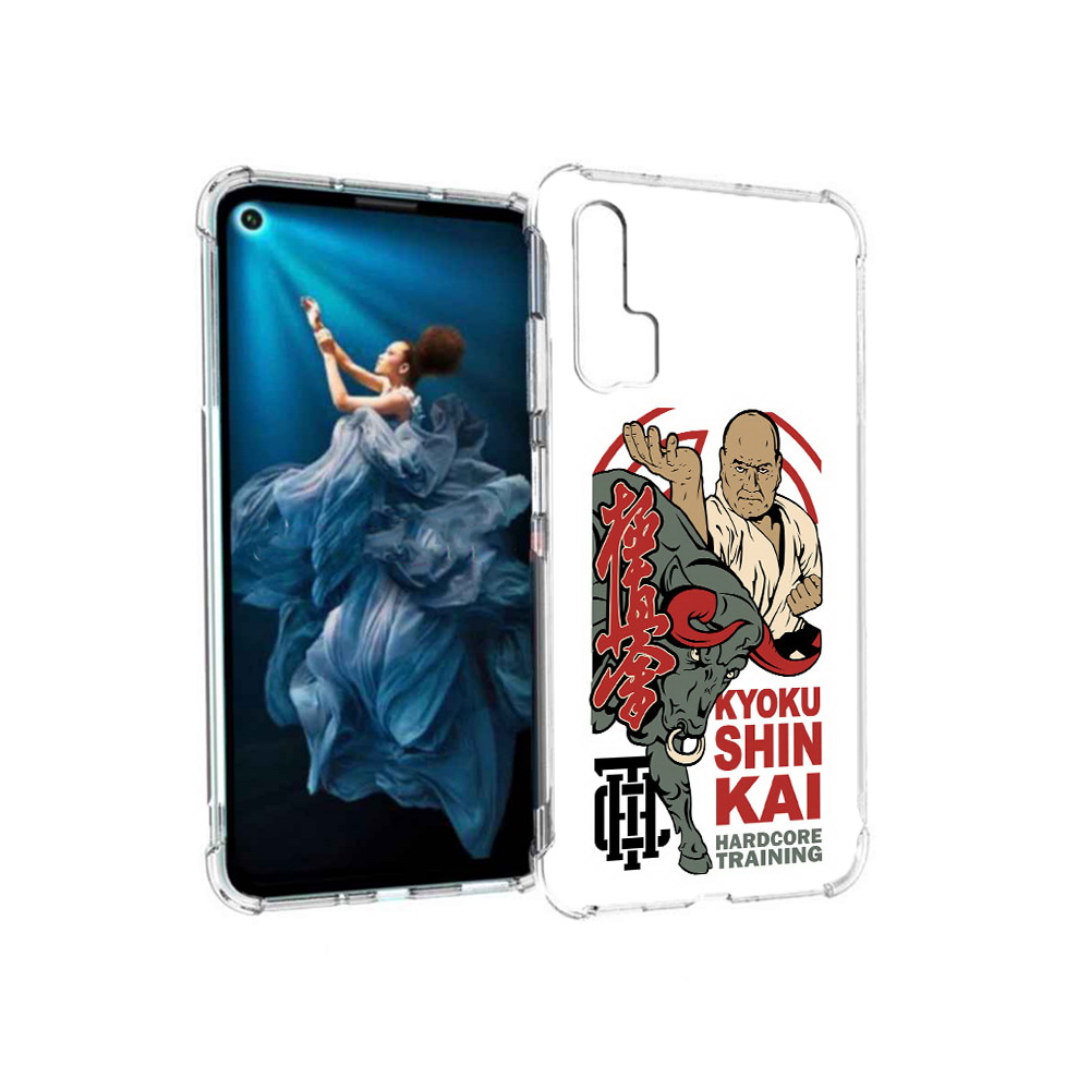 

Чехол MyPads Tocco для Honor 20 Pro единоборства рисунок (PT129185.18.343), Прозрачный, Tocco
