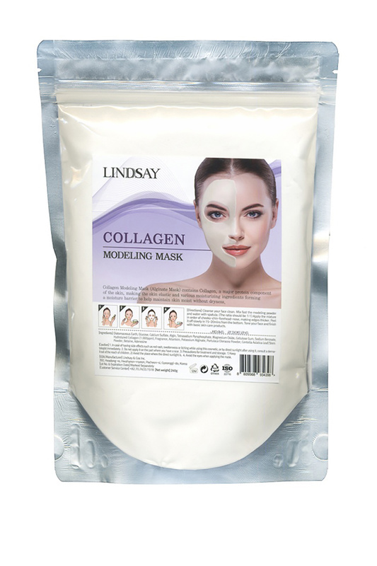 Маска Lindsay Альгинатная гелевая альгинатная маска с золотом ellevon gold premium modeling mask 50 мл