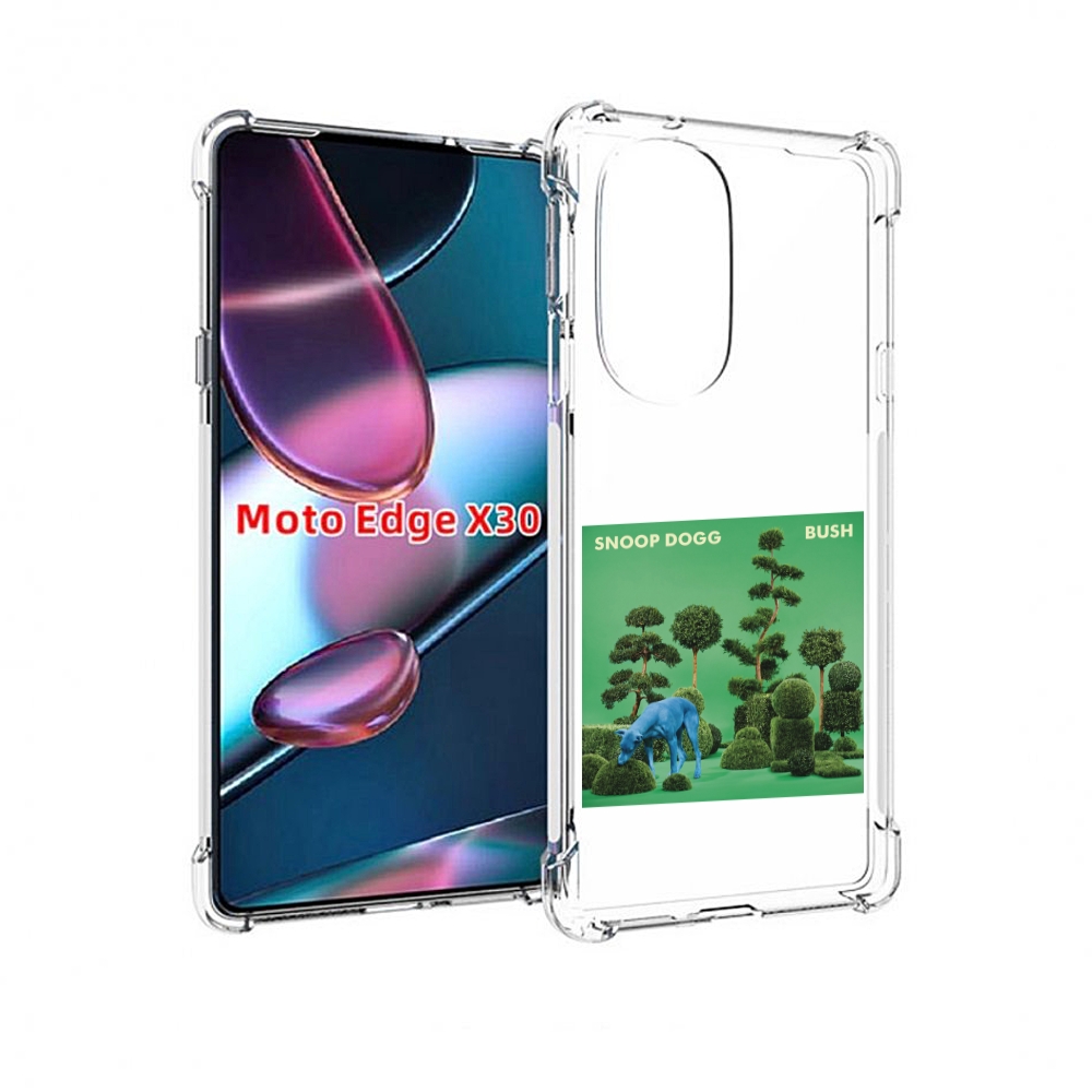 

Чехол MyPads Snoop Dogg BUSH для Motorola Moto Edge X30, Прозрачный, Tocco