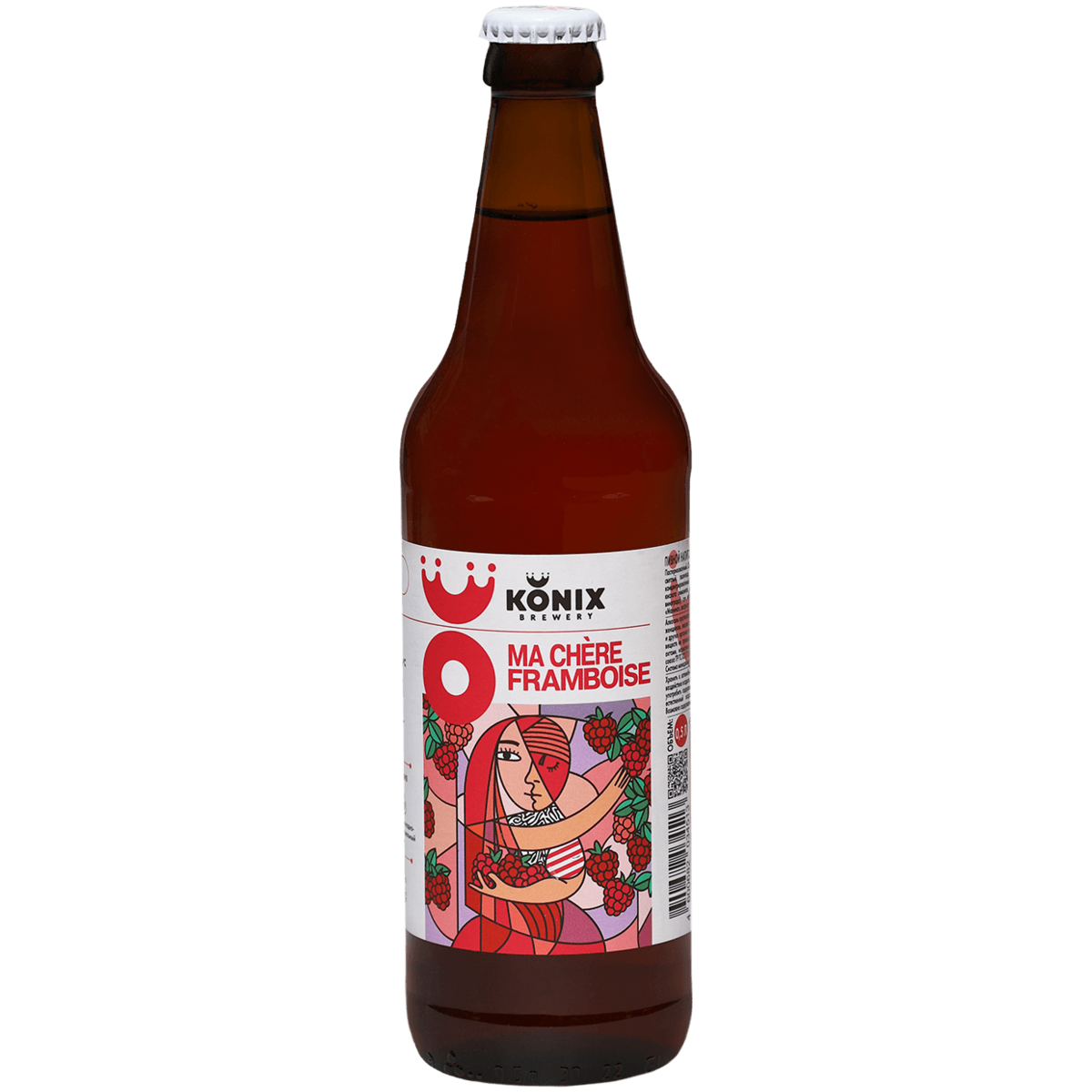 

Пивной напиток Konix Brewery Ma Chere Framboise светлый 0,5 л, Светлое