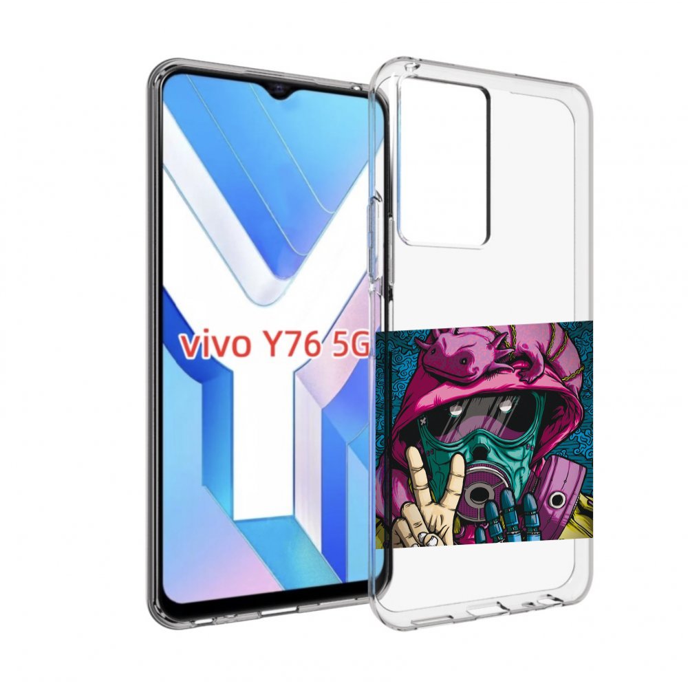 

Чехол MyPads Всем-мир для Vivo Y76 5G, Прозрачный, Tocco
