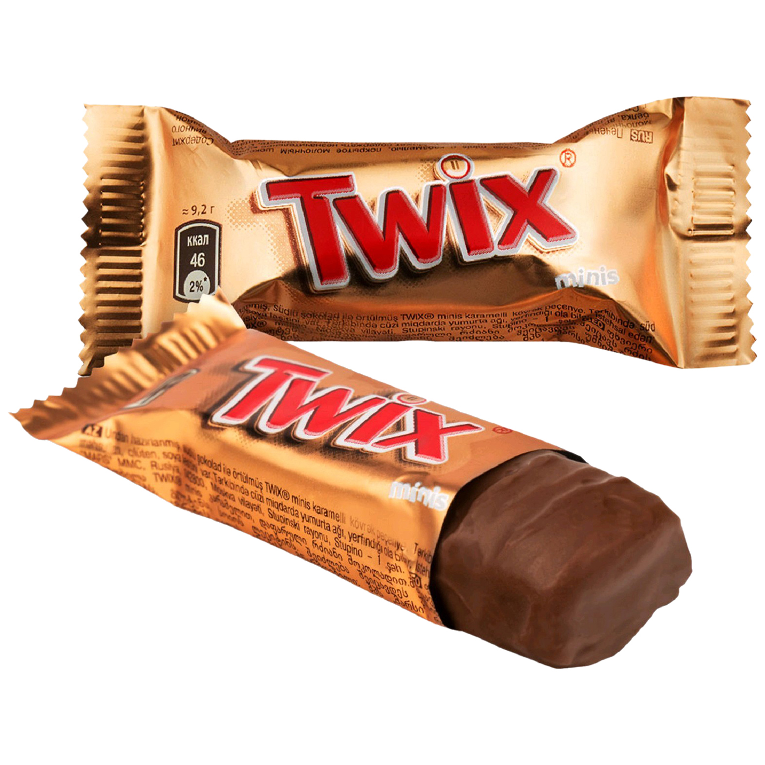 Шоколадные конфеты Twix Minis (1 кг)