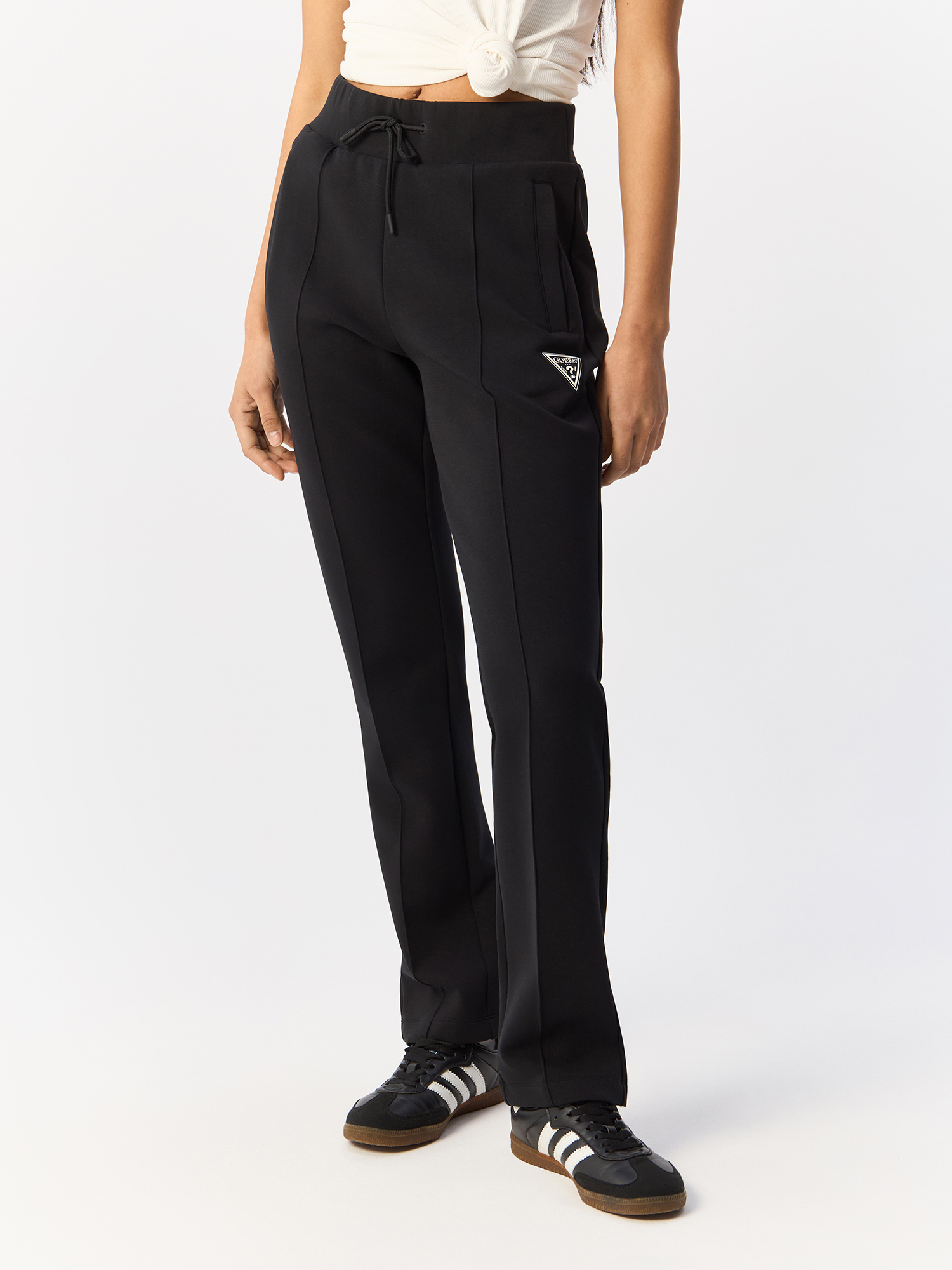 

Брюки женские Guess V4BB19KBCK2 черные S, Черный, V4BB19KBCK2