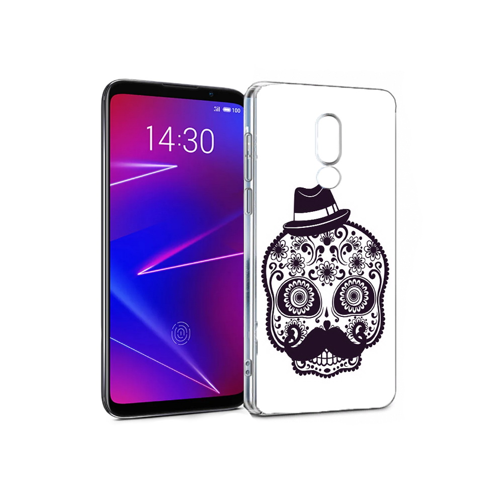 

Чехол MyPads Tocco для Meizu 16 разрисованный скелет (PT121074.83.575), Прозрачный, Tocco