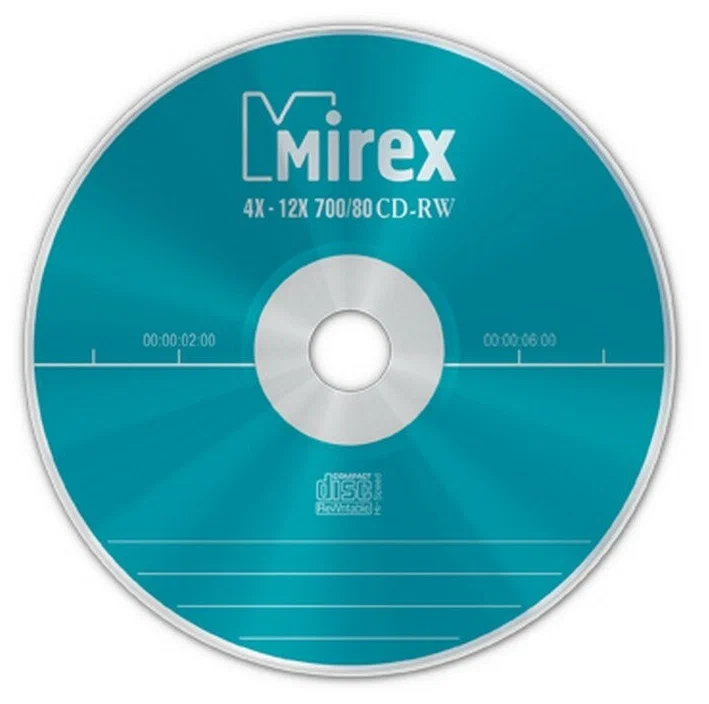 

Диск cd-rw MIREX UL121002A8L 10шт., UL121002A8L