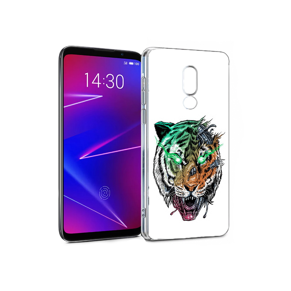 

Чехол MyPads Tocco для Meizu 16 робо-тигр (PT121074.83.584), Прозрачный, Tocco