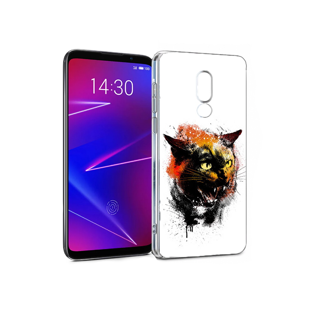 

Чехол MyPads Tocco для Meizu 16 сиамский кот (PT121074.83.598), Прозрачный, Tocco