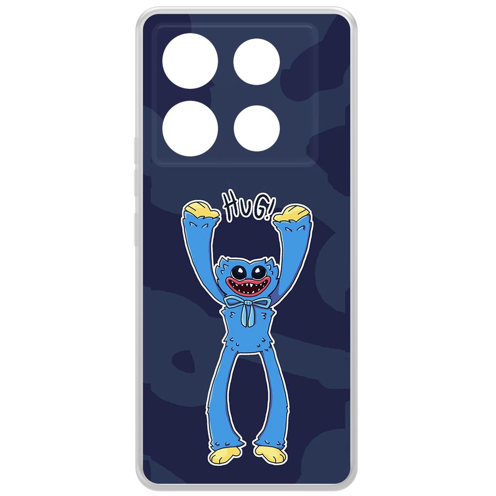 

Чехол-накладка Krutoff Clear Case Хаги Ваги Обнимашки для INFINIX Note 40 Pro 5G, Прозрачный
