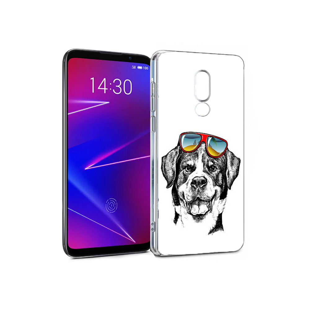 

Чехол MyPads Tocco для Meizu 16 счастливая собака (PT121074.83.631), Прозрачный, Tocco