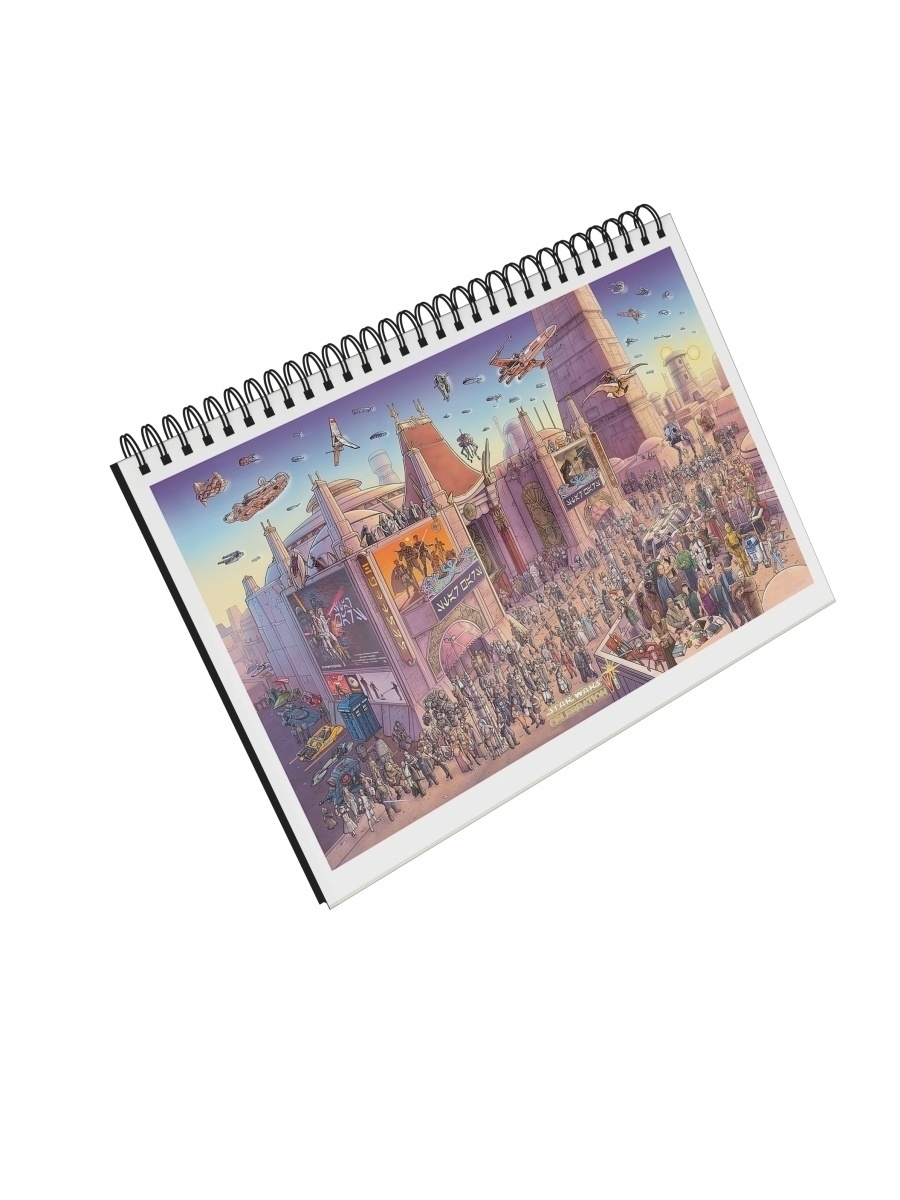 

Блокнот CувенирShop "Star Wars/Звездные войны" A4 48 листов, NP-FMSW2-A4/1