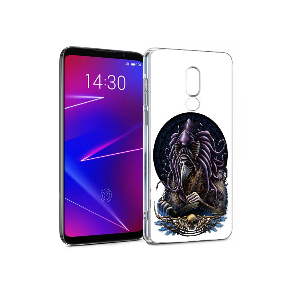 

Чехол MyPads Tocco для Meizu 16 умный ворон (PT121074.83.650), Прозрачный, Tocco