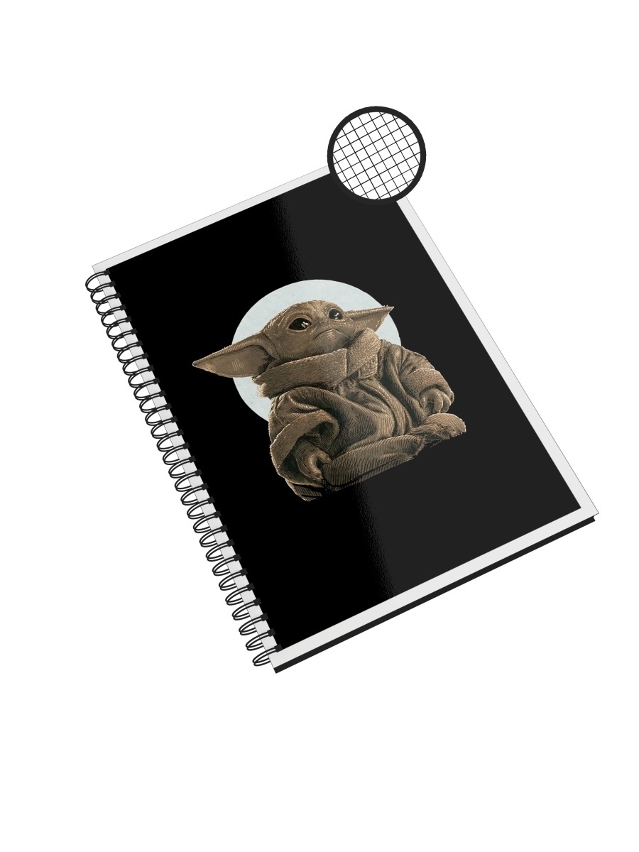 

Блокнот в клетку CувенирShop "Йода/Yoda/Star Wars" А4 48 листов, NP-FMSW1-A4/2