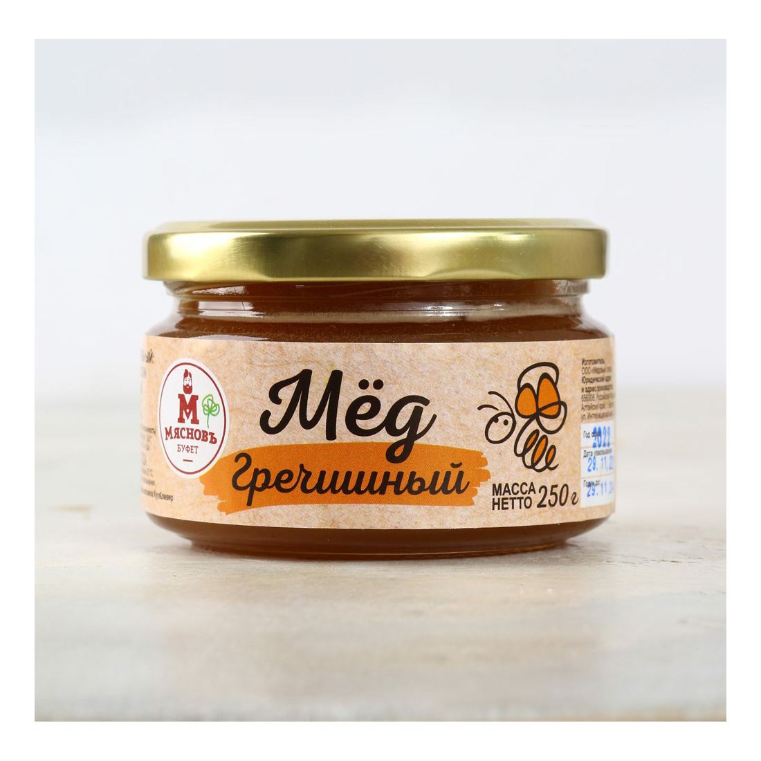 

Мед МясновЪ БУФЕТ Алтайский гречишный 250 г