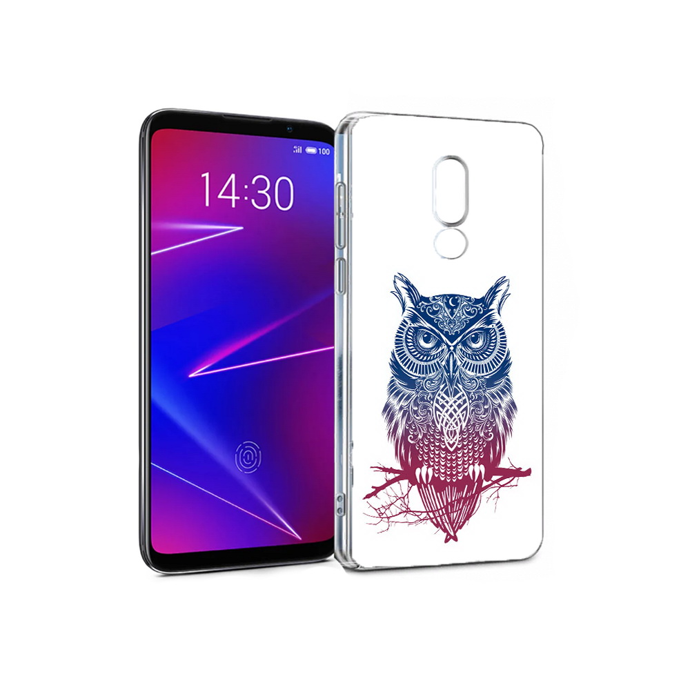 

Чехол MyPads Tocco для Meizu 16 хиппи сова (PT121074.83.664), Прозрачный, Tocco