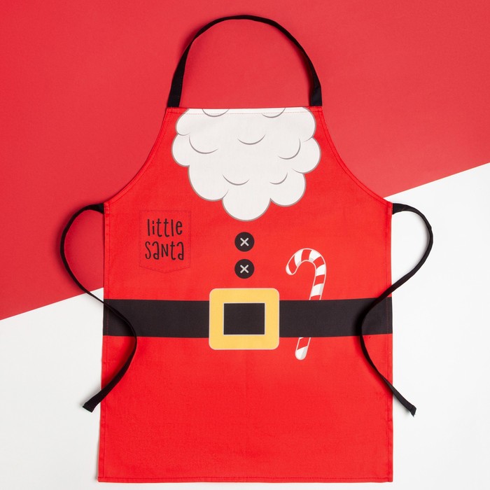

Фартук детский Этель Little Santa 46*60 см,100% хл., саржа
