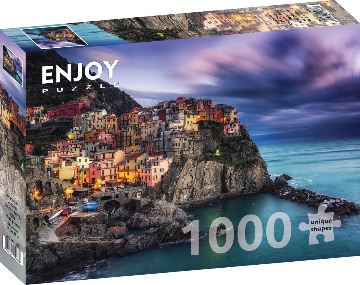 

Пазл Enjoy 1000 дет Манарола в сумерках, Италия, EN1000